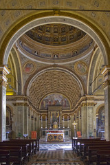 milano chiesa san satiro interno lombardia italia europa