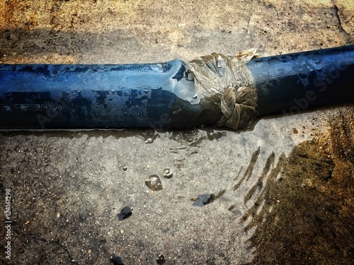 Rubber Water Leak Out This Stock Photo And Explore Rubber Water Leak Out