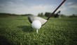 © Designpics - Golf Ball Tee And Club