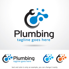 Wall Mural - Plumbing Logo Template Design Vector