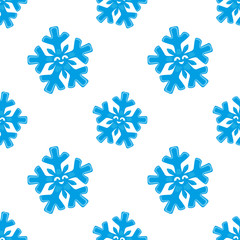 Poster - Cute snowflakes