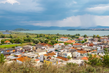 Sticker - Perama town. Epirus, Greece