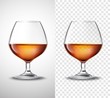 Wine glass With Alcohol Transparent Banners