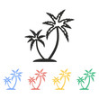 © lovemask - Palm tree - vector icon.