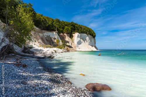 Leinwand Poster  Die Ostseeküste auf der Insel Rügen