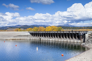 Wall Mural - Jackson Lake Dam