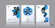 © Diamond Graphics - Brochure template layout collection, cover design annual report,