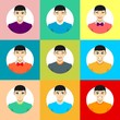 © Aresdi - male avatar icon vector. profile picture character in flat design