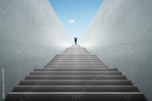 Fotomural Personal development, personal and career growth, progress and potential concepts