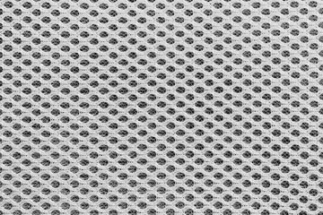 Shoes and clothing of mesh fabric texture