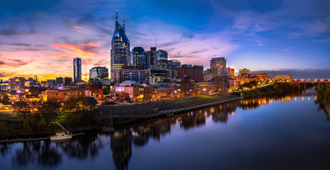 Wall Mural - nashville skyline