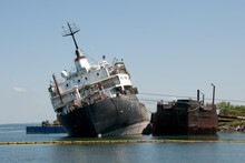Capsized Ship - Beauharnois - Canada