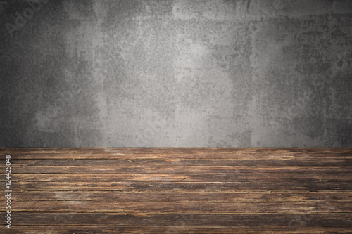 Wooden Table Background Poster Mural XXL