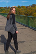 © Rob Rye - Portrait of man with a long beard and a long hair on the bridge