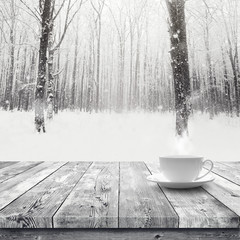 Canvas Print - cup