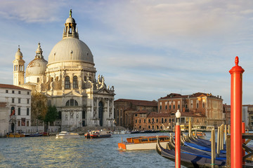 Wall Mural - Grand Canal and Basilica Santa Maria della Salute in Venice