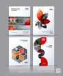 © Diamond Graphics - Brochure template layout collection, cover design annual report,
