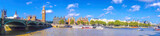 Fototapeta Fototapeta Londyn - Panorama of Big Ben with bridge in London, England, UK