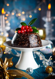 Fototapeta  - Christmas pudding