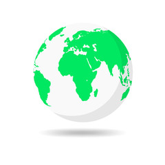 Canvas Print - planet earth icon. vector illustration.