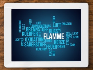 Canvas Print - Flamme