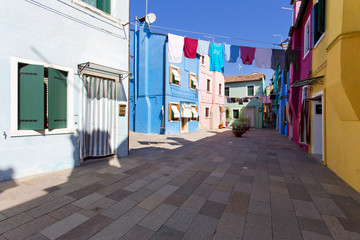 Naklejka na meble Burano island, Venice, Italy