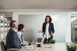 © mavoimages - Discussing strategy with the team in the boardroom