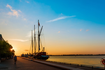 Wall Mural - Sunrise at downtown Toronto, Canada