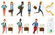© Visual Generation - Vector set of illustrations with business people.