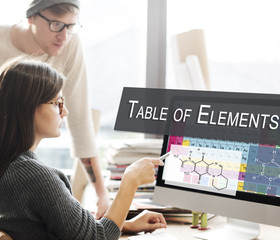 Sticker - Chemical Bonding Experiment Research Science Table of Elements C