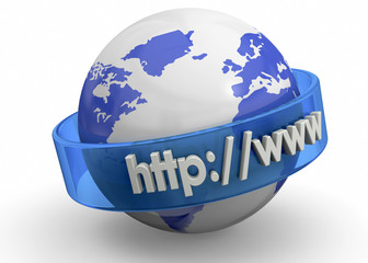internet concept - 3d