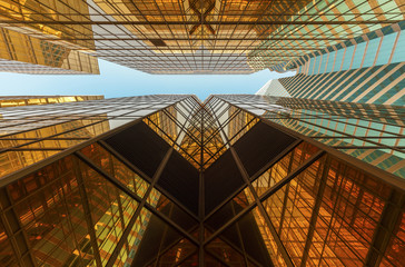 Aufkleber - Building abstract