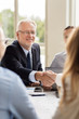 © Syda Productions - senior businessman making handshake at office