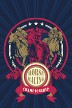 Horse Racing Championship Poster