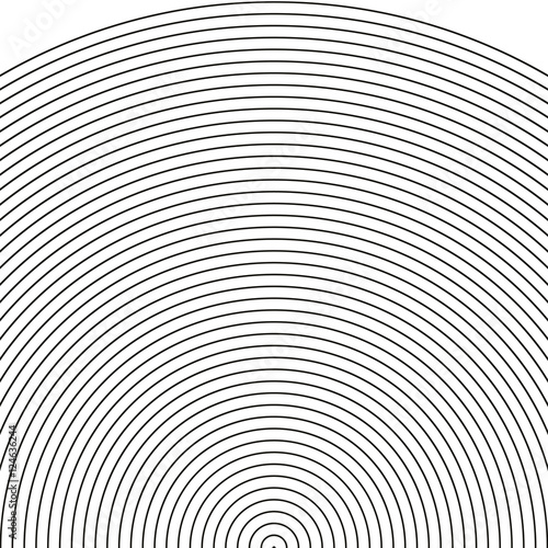 Set Arc Sonar Sector Of Circlecircle Pattern With