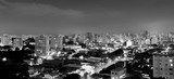 Fototapeta Miasta - Panoramic Top view of the city of Campinas, in Brazil