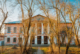 Fototapeta Storczyk - Palace manor Voynich-Senozhetskih Village Khal'ch In Vetka District