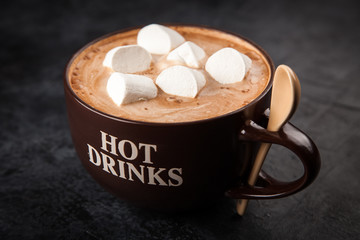 Cup of hot chocolate