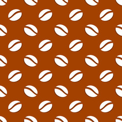 Wall Mural - coffee beans texture