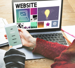 Poster - website design ui software media www concept