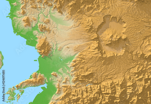 阿蘇山の地形 Stock イラスト Adobe Stock