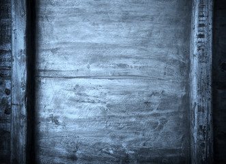 Wall Mural - blue wood template background