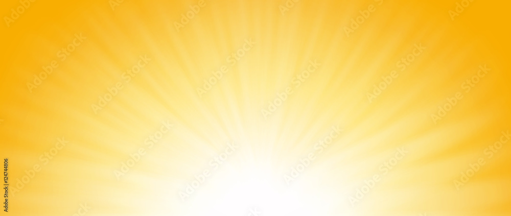 Shiny sun lights, abstract summer background and banner design. - obrazy, fototapety, plakaty 