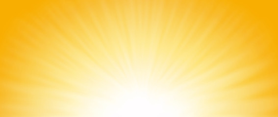 shiny sun lights, abstract summer background and banner design.