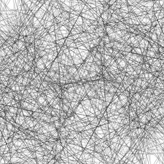 Leinwandbilder - Chaotic random edgy pattern. Geometric abstract  illustration.