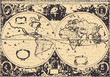 © barks - Early world map / Hendrik Hondius(1630) [vector]