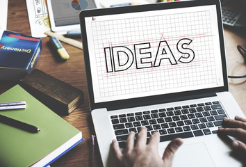 Wall Mural - ideas creative design draft graphic concept