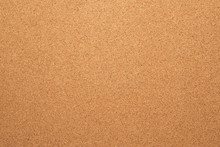 Brown Cork Board Texture. Close Up.