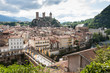 Ville de Foix, Ariege, France