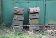 Military Boxes / These Are Military Boxes For Ammunition Or Equipment.
